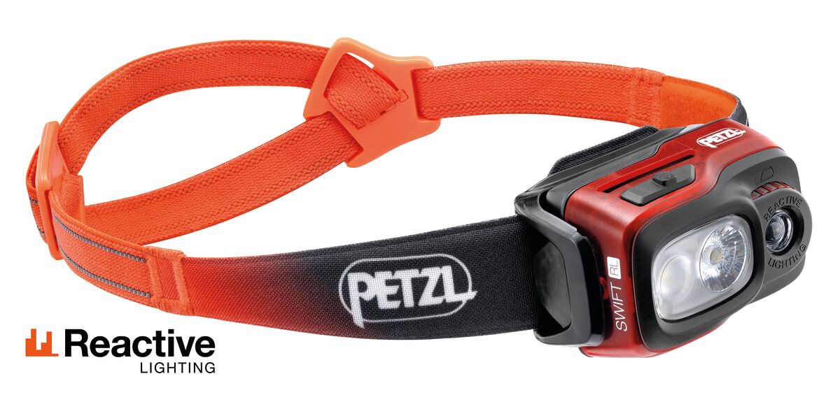 Lampe frontale rechargeable par USB, 1100 lumens, SWIFT NEW, PETZL